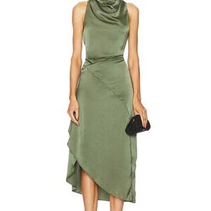 Heartloom Olive High Low Dress
